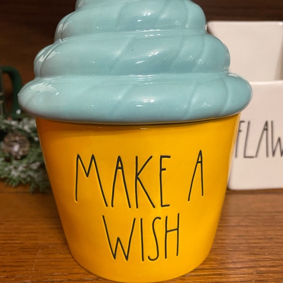 Rae Dunn Other - Rae Dunn Make A Wish Double Wick Topper Candle